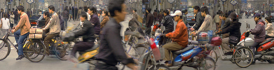 Bicycle Photograph - Bicycle Traffic by Rene Sheret