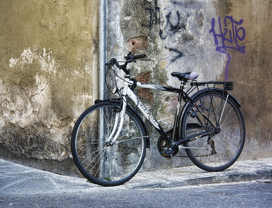 Bicycle Photograph - Bicycle by Wade Aiken
