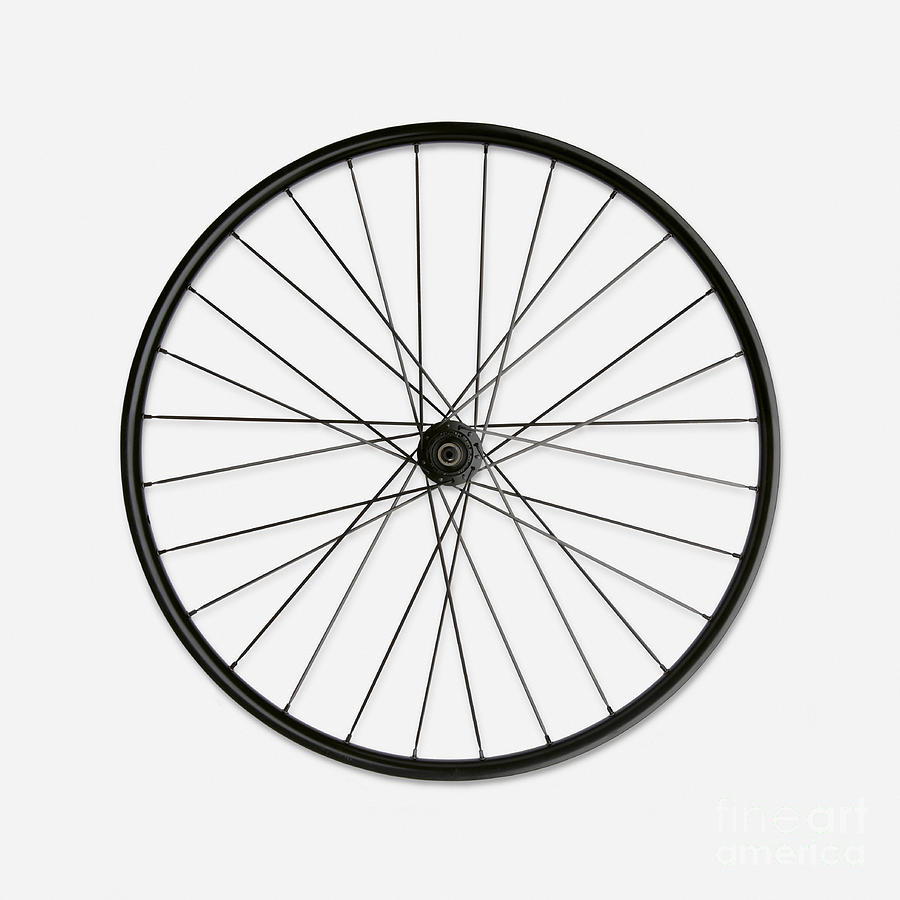 Bicycle Wheel Photograph by Nikid Design Ltd / Dorling Kindersley