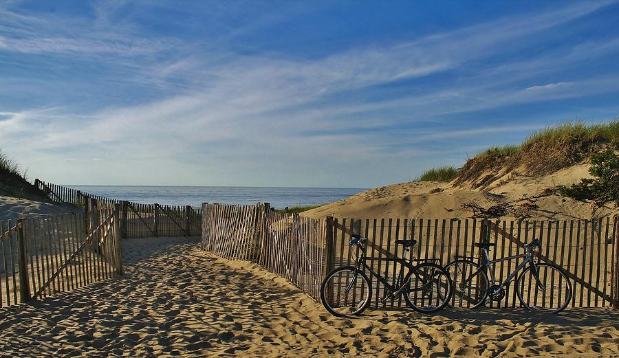Bicycles on the Beach Photograph by Marisa Geraghty Photography