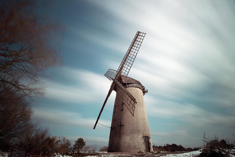 Bidston Windmill Photograph by Chris Conway