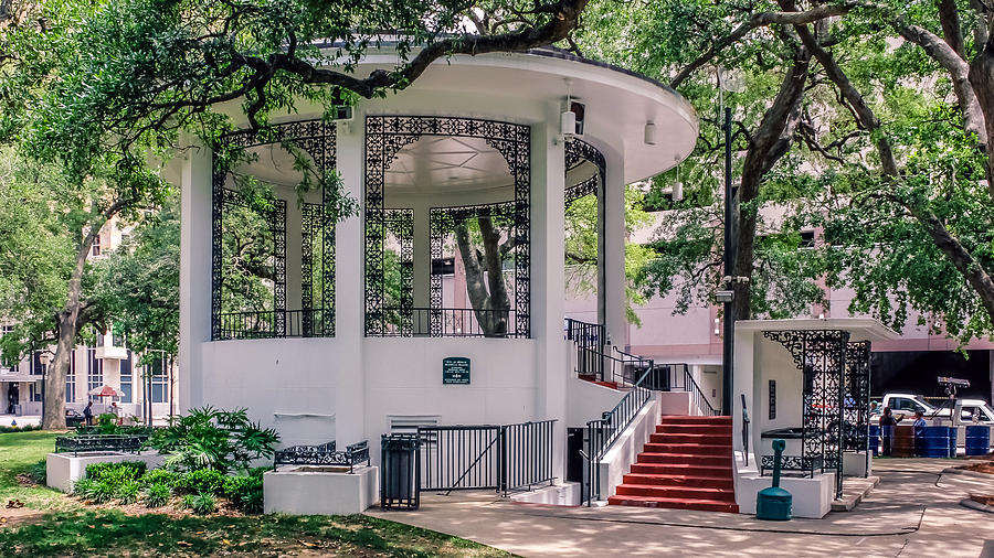 Bienville Square Photograph by Rob Sellers