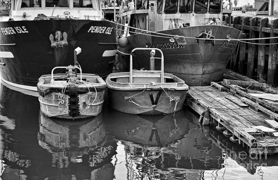 Big and Little Boats Photograph by Maria Janicki