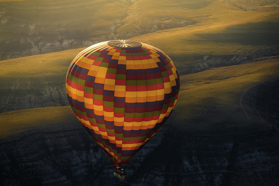 Big Balloon Over Cappadocia Photograph by Coolbiere Photograph