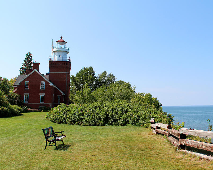 Big Bay Point Lighthouse Photograph by George Jones