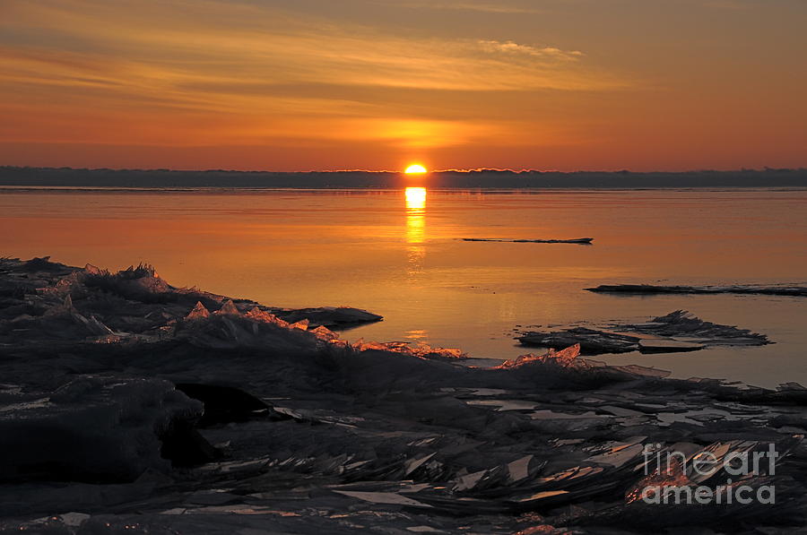 Big Bay Sunrise Photograph by Sandra Updyke