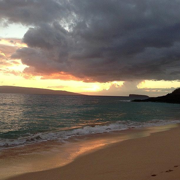 Noedit Photograph - Big Beach In Makena. Right Here. Right by Judi Lacanlale