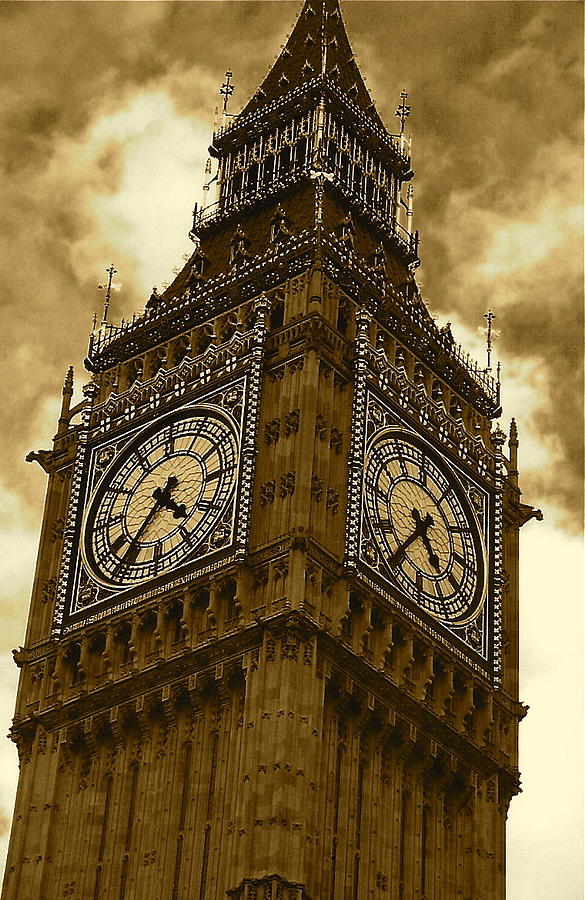 Big Ben 2 Photograph by Denise Mazzocco - Fine Art America