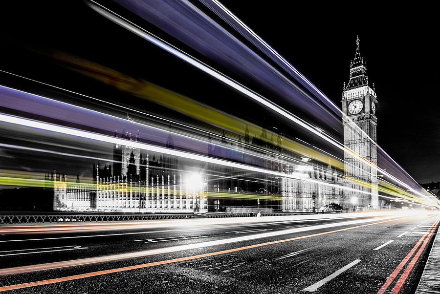 London Photograph - Big Ben and Westminster by Ian Hufton