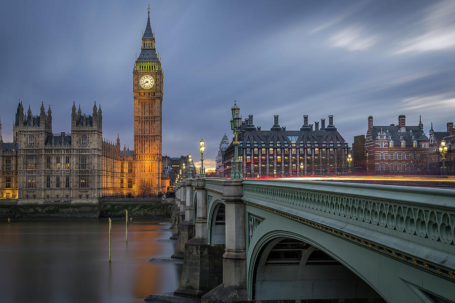 London Photograph - Big Ben by Costas Economou