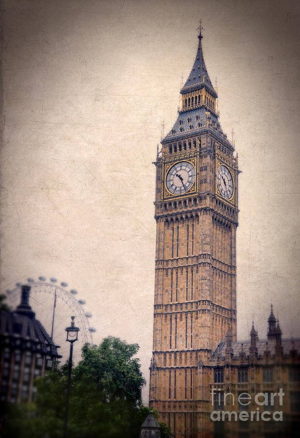 Big Ben in London Photograph by Jill Battaglia