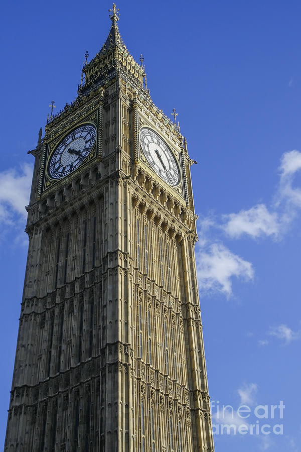Big Ben in London Photograph by Patricia Hofmeester