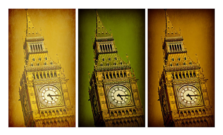 Big Ben Triptych 2 Photograph