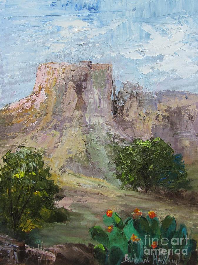 Big Bend Mesa  Painting by Barbara Haviland