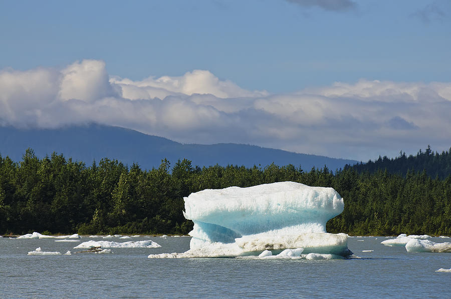 Big Blue Iceberg Photograph by Betty Eich