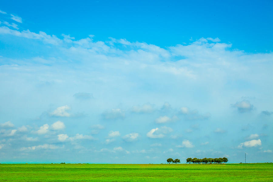 Big Blue Texas Sky Photograph by Melinda Ledsome