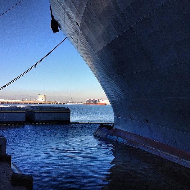 Winter Photograph - Big Boats. #socal #nofilter #xmas by J Amadei