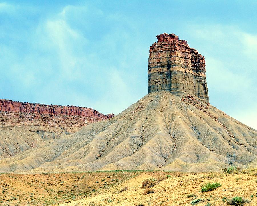 Big Butte Photograph by Mel Burke - Fine Art America