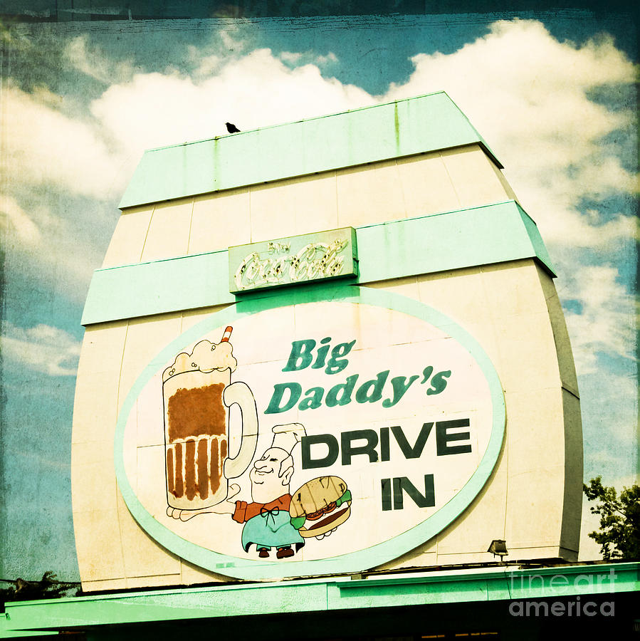 Big Daddys Drive In Photograph by Sylvia Cook