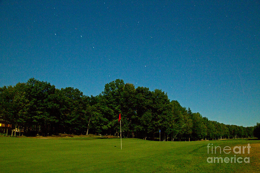 Big Dipper over #6 Photograph by Butch Lombardi