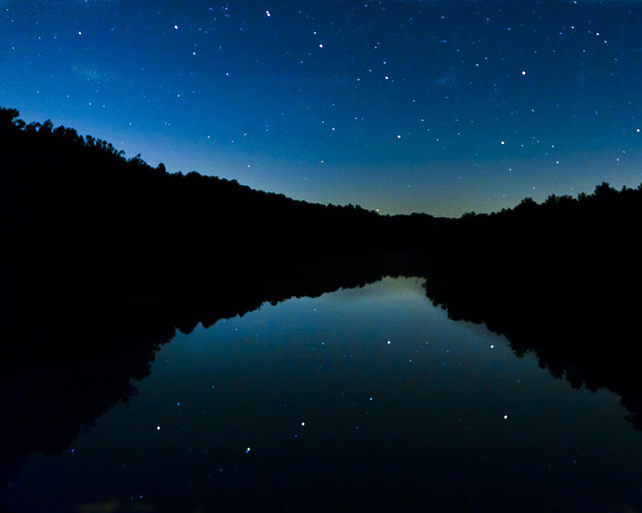 Big Dipper Reflection Photograph by Jack R Perry