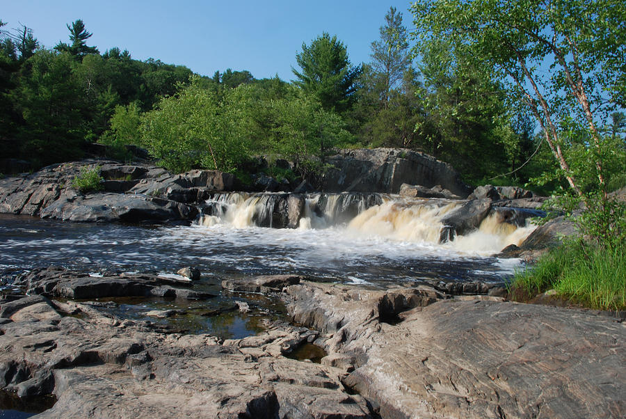 Big Falls Of The Eau Claire Photograph by Janice Adomeit
