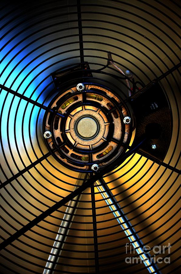 Abstract Photograph - Big Fan by Newel Hunter