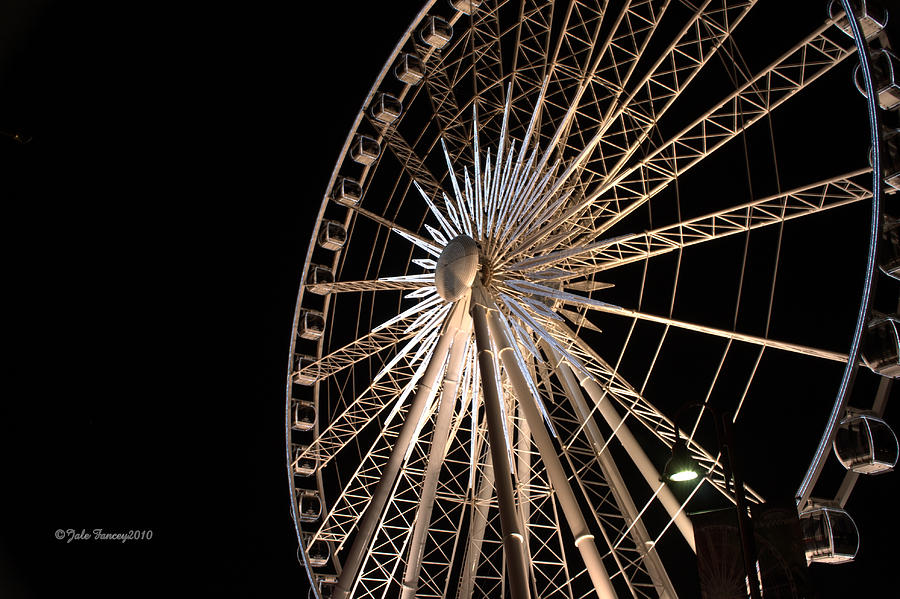Big Ferris Wheel Photograph by Jale Fancey