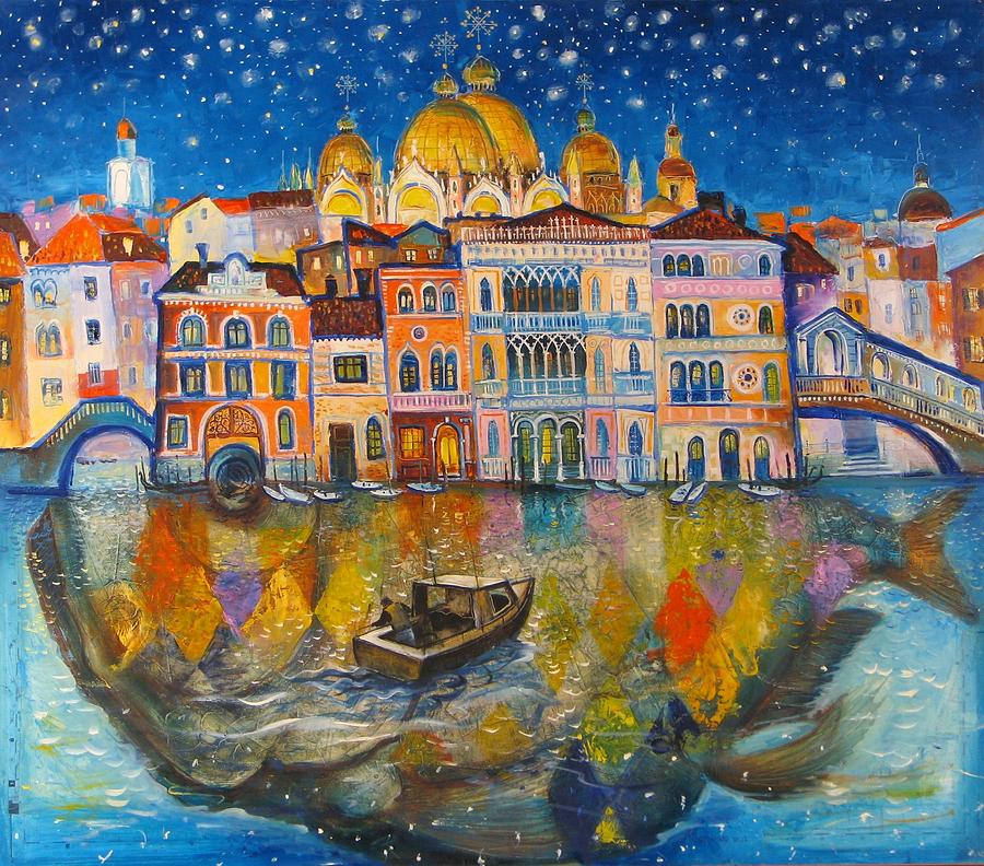 Big Fish alla Veneziana Painting by Mikhail Zarovny