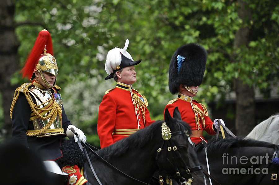 Central London Photograph - Big Hats by Donald Davis Central London Photograph - Big Hats by Donald Davis
