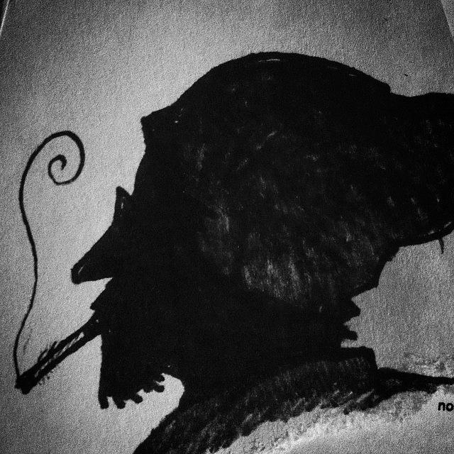 Hat Photograph - Big Head. #silhouette #simple #me by Chase Alexander