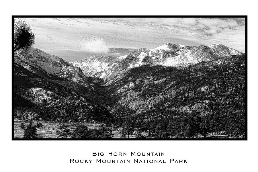 Big Horn Mountain Rocky Mountain NP Photograph by Tom and Lorraine