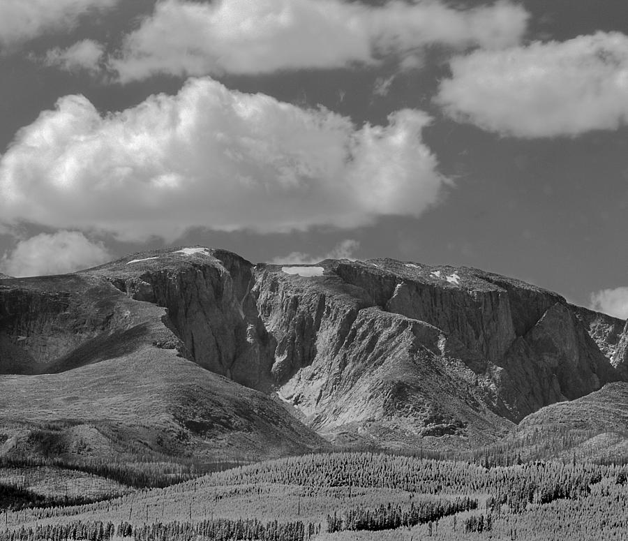 109751-BW-Big Horn Mountains Photograph by Ed  Cooper Photography