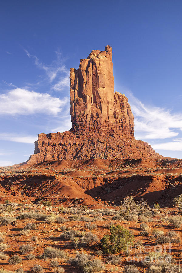 Big Indian Butte Monument Valley Arizona Photograph by Colin and Linda McKie