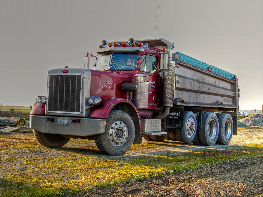 Big industrial truck Photograph by Eti Reid