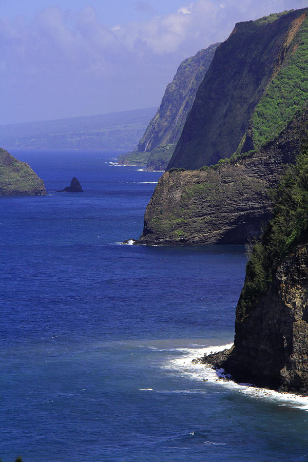 Pele Photograph - Big Island Cliffs  by Jennifer Bright Burr