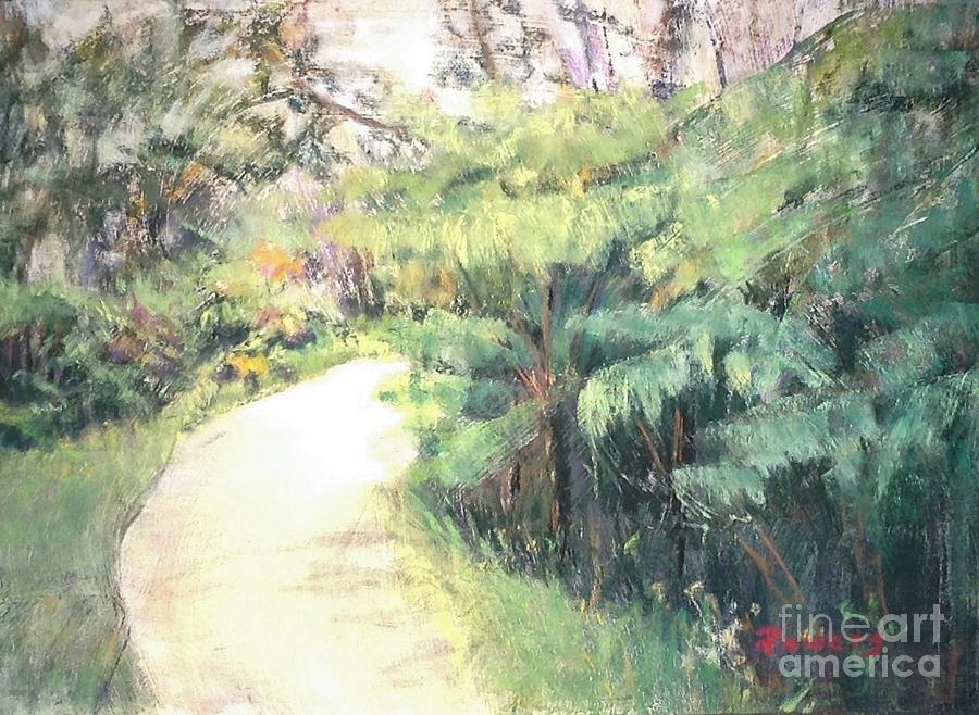 Big Island Pathway Painting by Mary Lynne Powers