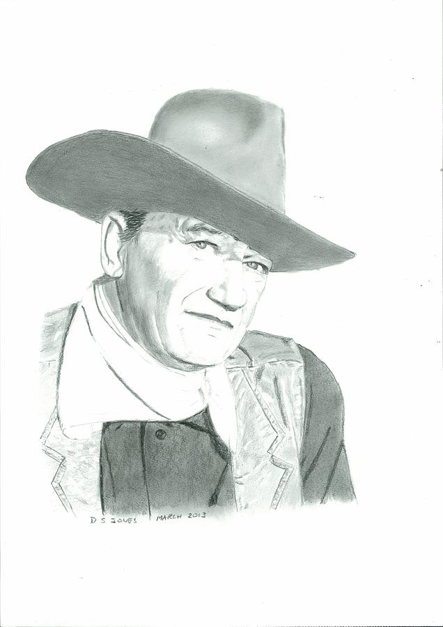 Big John Drawing by David Jones - Fine Art America