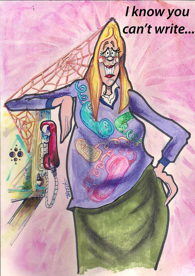 Big Momma Drawing by Robert Tiritilli | Fine Art America