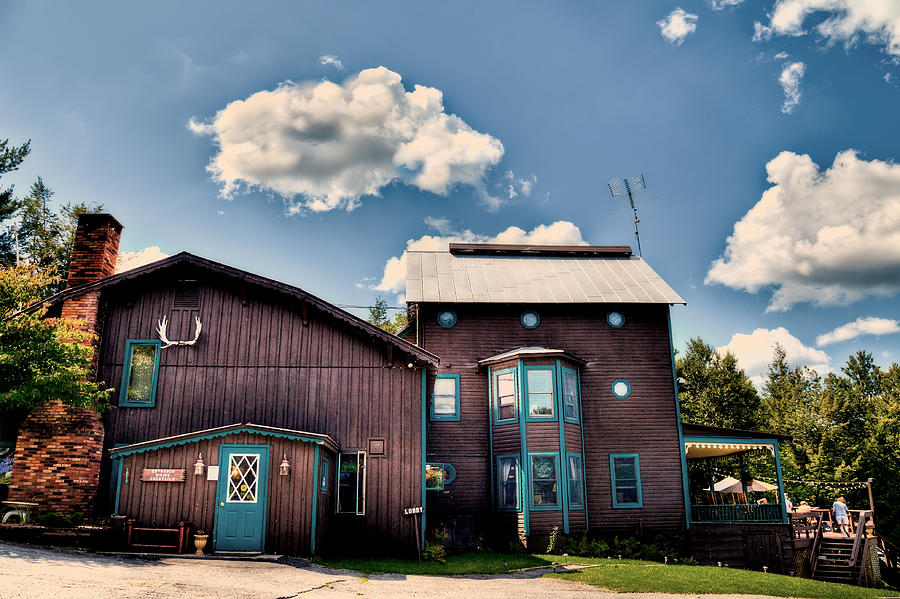 Big Moose Inn Located In Eagle Bay Ny Photograph by David Patterson