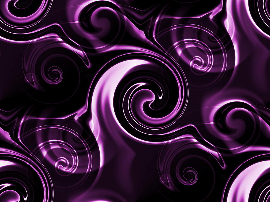 Big Purple Digital Art