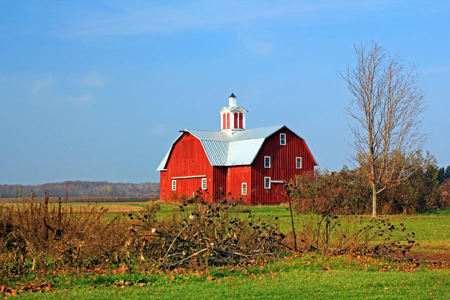 Big Red Barn Photograph By Jennifer Robin