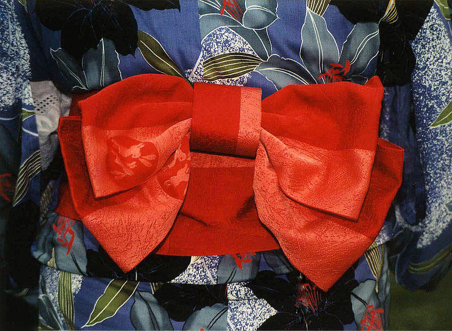 Big Red Bow Photograph by Elaine Walsh - Fine Art America