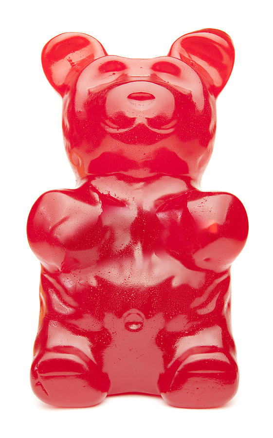Big Red Gummy Bear Photograph by eyetoeyePIX