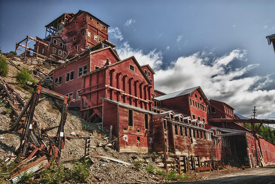 Big Red Mine Photograph by Ghostwinds Photography