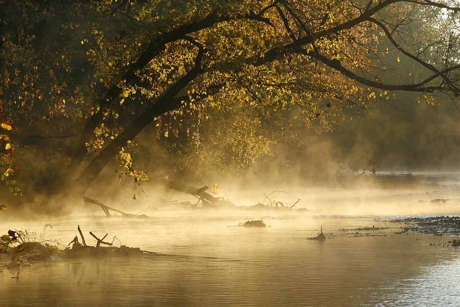 Big River Autumn Photograph by Garry McMichael