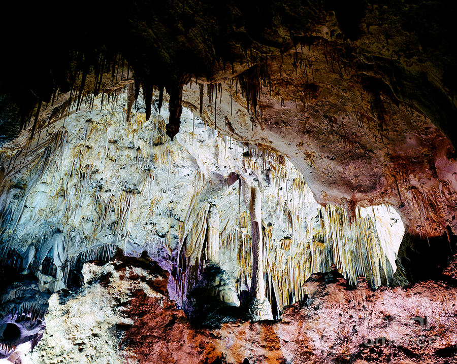 Carlsbad Caverns National Park Photograph - Big Room Alcove by Tracy Knauer