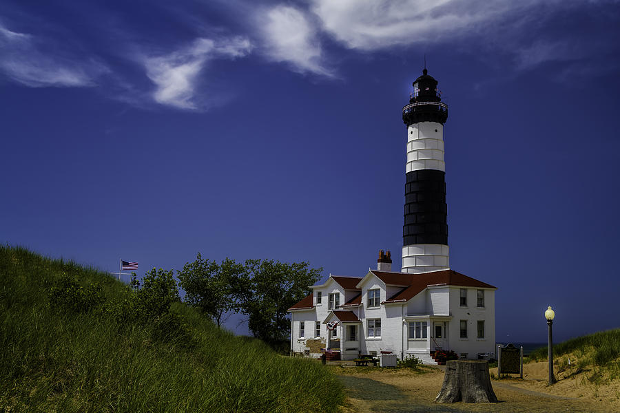 Big Sable Point Lighthouse Photograph by Karen Celella - Fine Art America