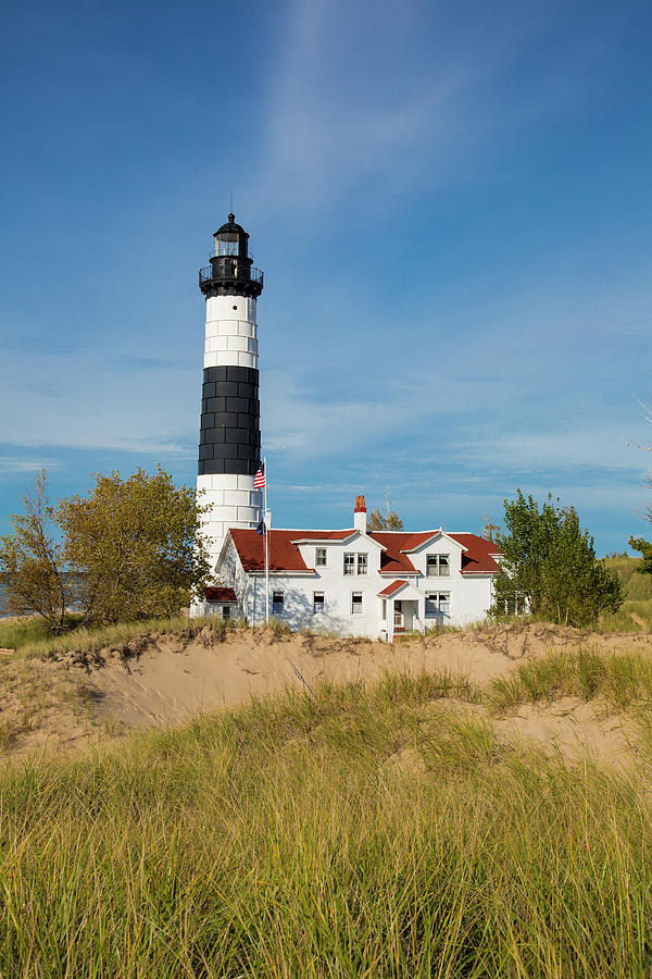 Big Sable Point Lighthouse On Lake Photograph by Richard and Susan Day ...