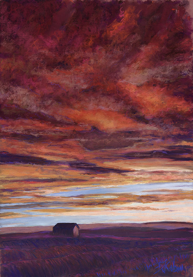 Big Sky Painting by Billie Colson